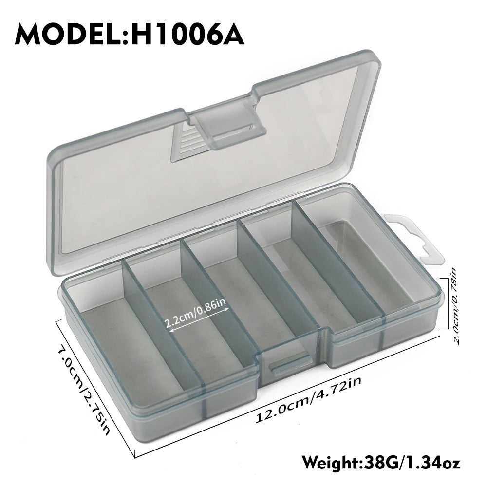 PROBEROS Fishing Tackle Box Large Capacity Fishing Accessories Tool Storage Box Fish Hook Lure Fake Bait Box Fishing Supplies