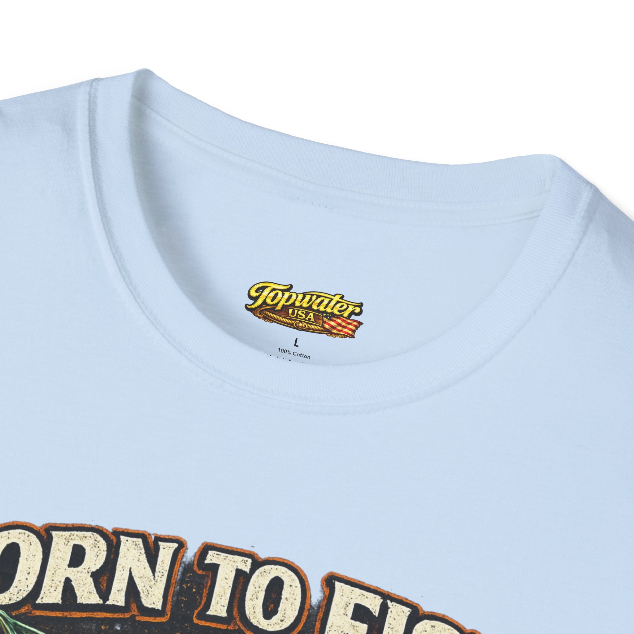Born to Fish T-Shirt – "Born to Fish, Forced to Work" Fishing Graphic Tee