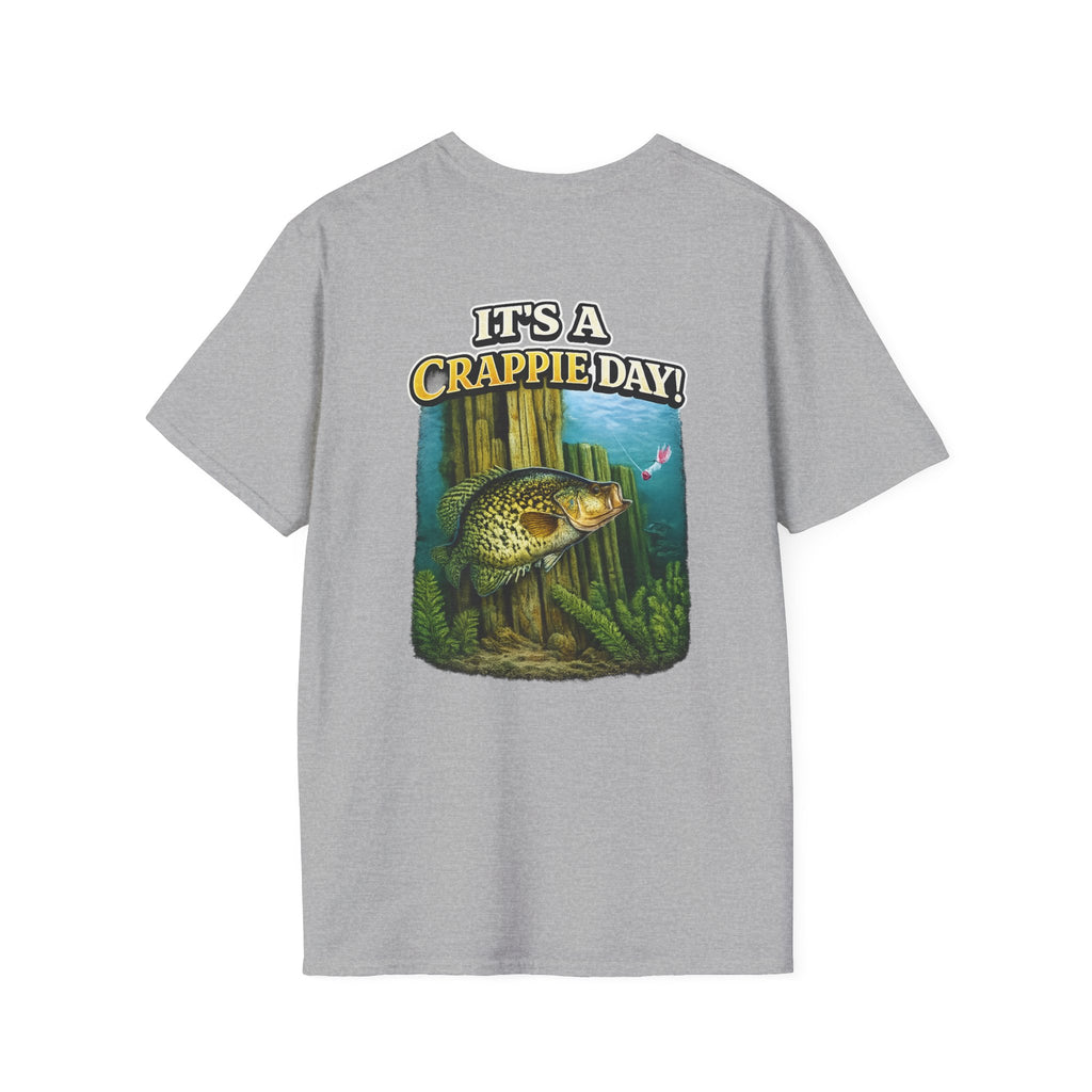 It's a Crappie Day! T-Shirt — Fishing Crappie Graphic Tee