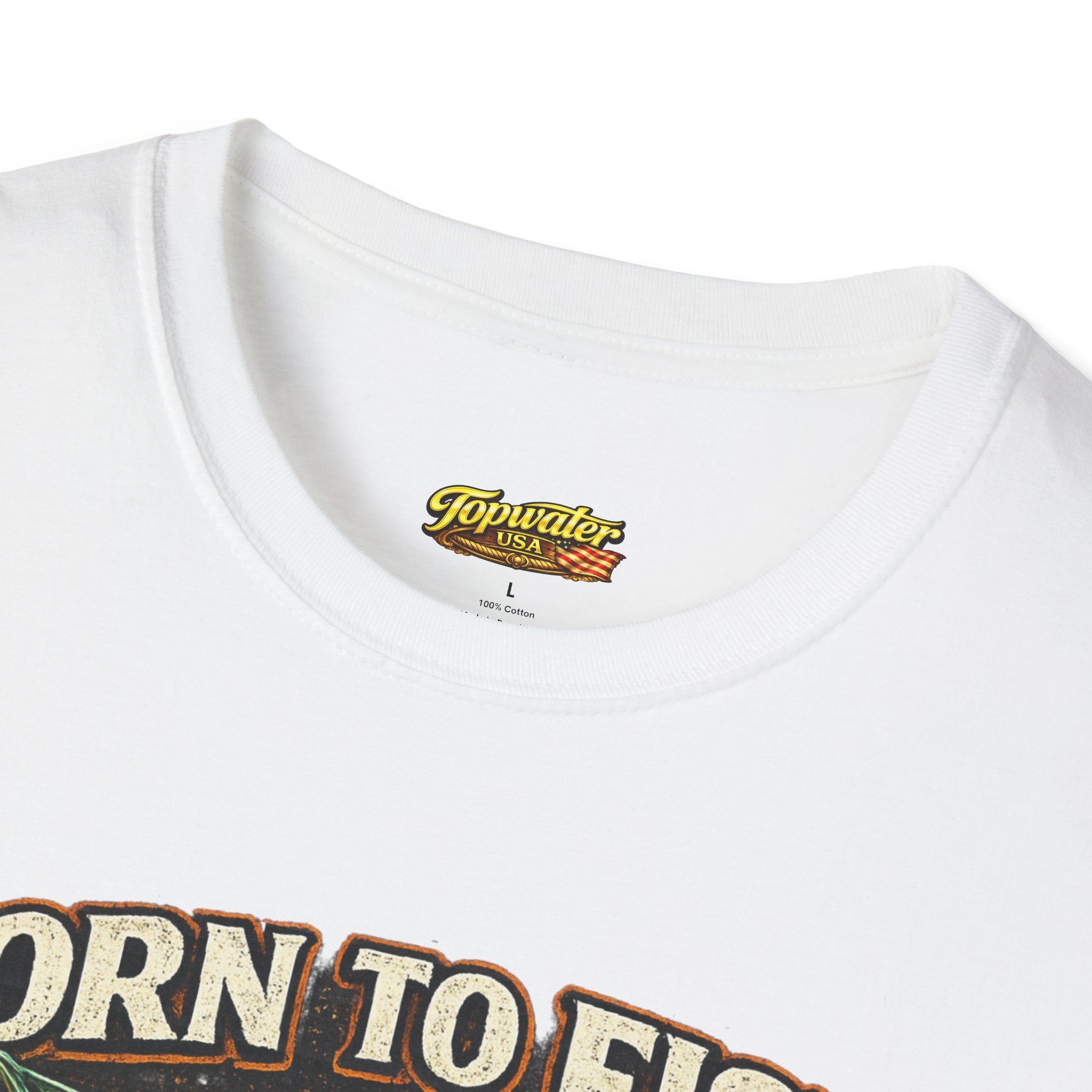 Born to Fish T-Shirt – "Born to Fish, Forced to Work" Fishing Graphic Tee