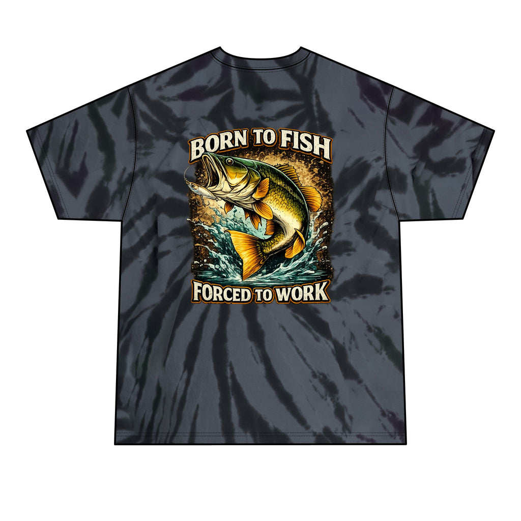 Born to Fish Tie-Dye Tee — Men's Fishing T-Shirt