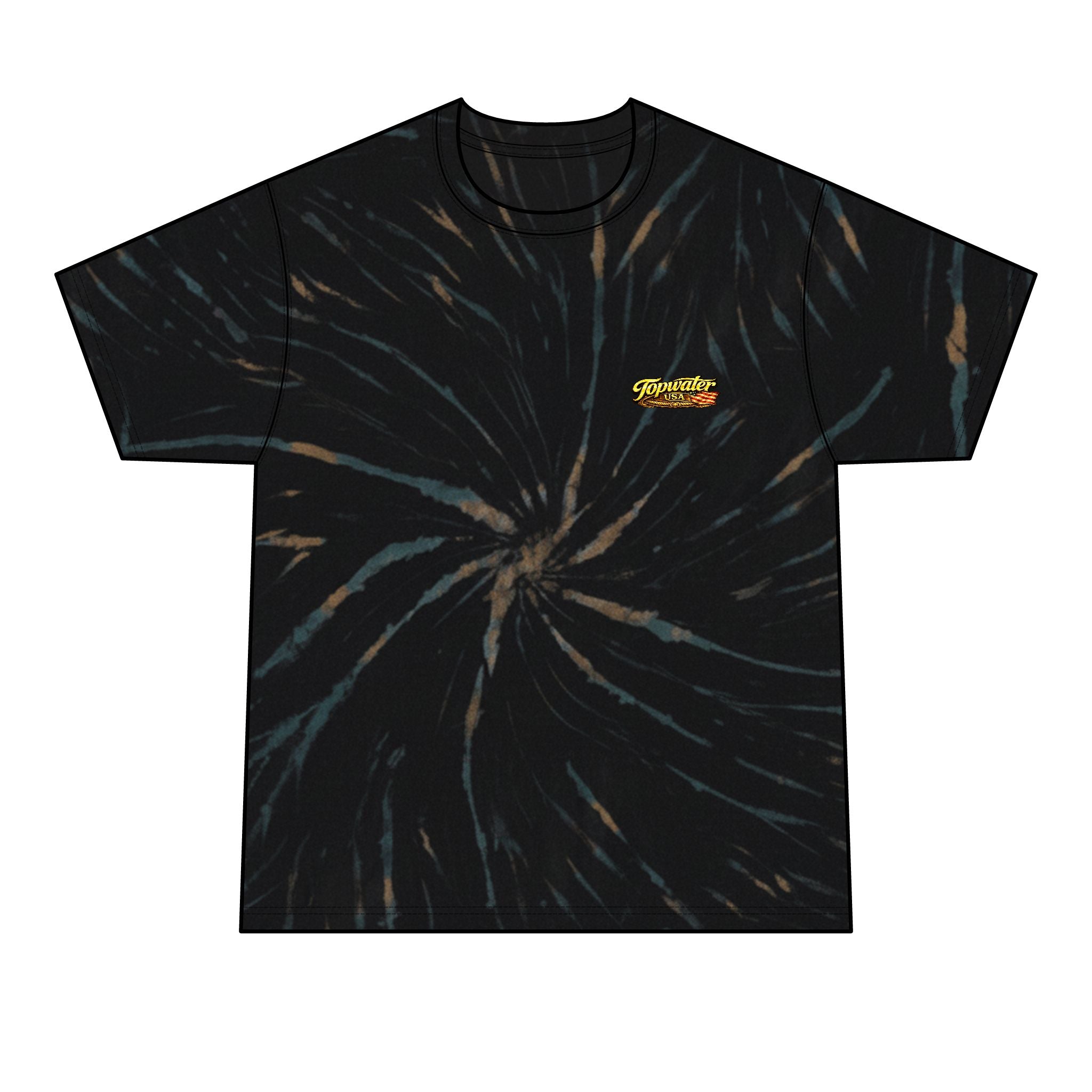 Born to Fish Tie-Dye Tee — Men's Fishing T-Shirt