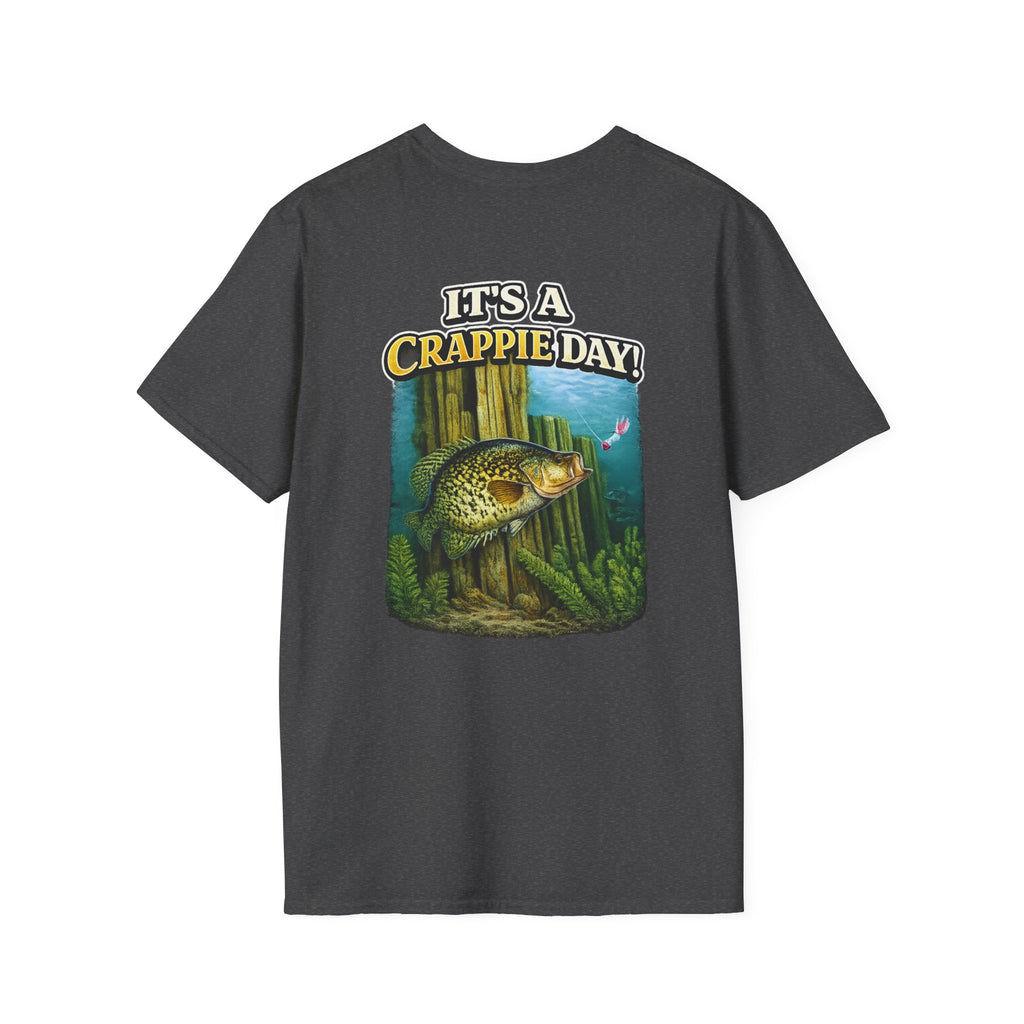 It's a Crappie Day! T-Shirt — Fishing Crappie Graphic Tee