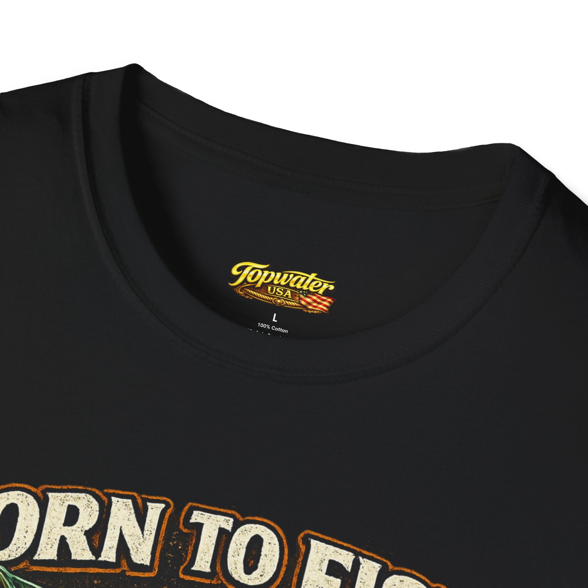 Born to Fish T-Shirt – "Born to Fish, Forced to Work" Fishing Graphic Tee