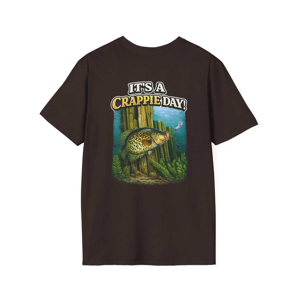 It's a Crappie Day! T-Shirt — Fishing Crappie Graphic Tee