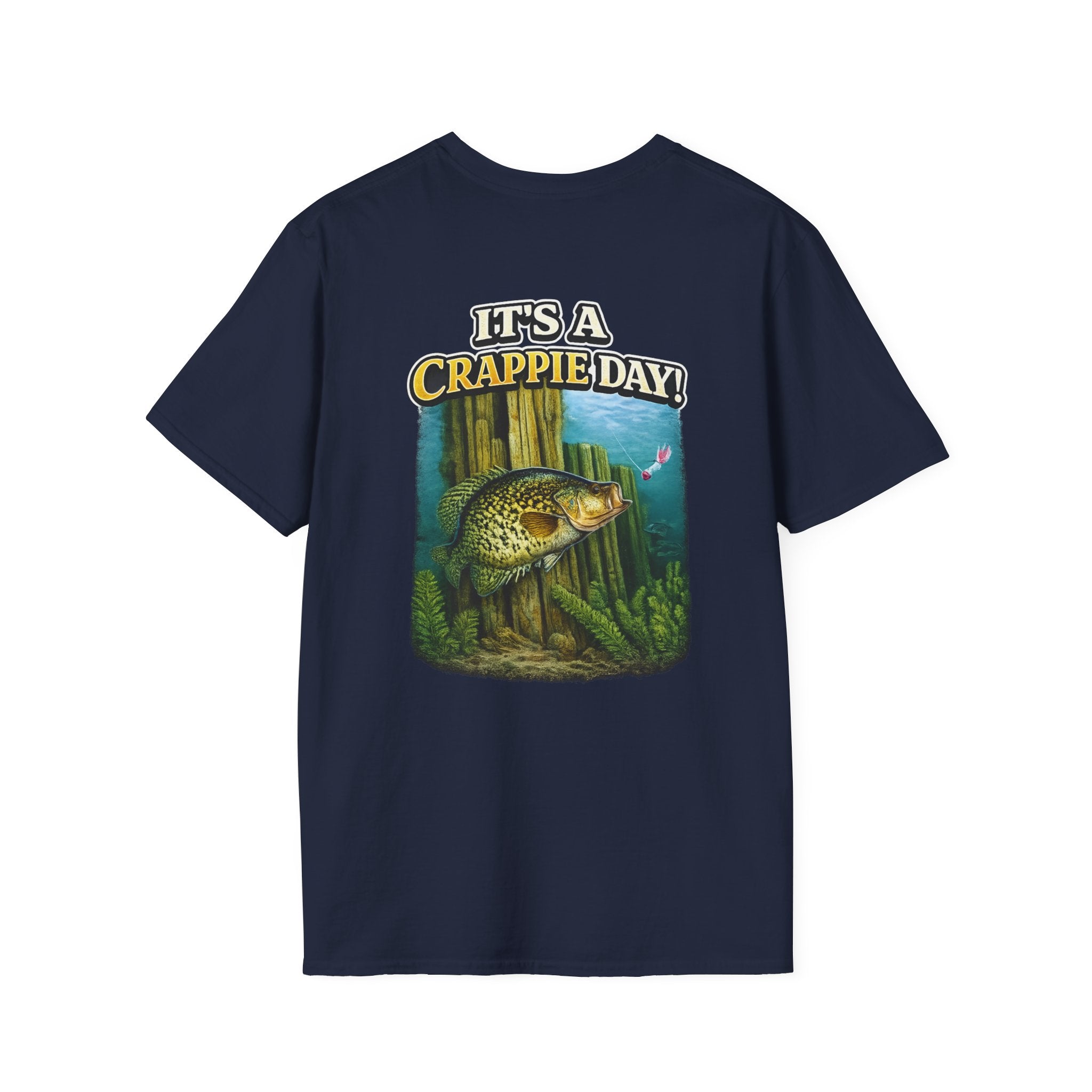 It's a Crappie Day! T-Shirt — Fishing Crappie Graphic Tee