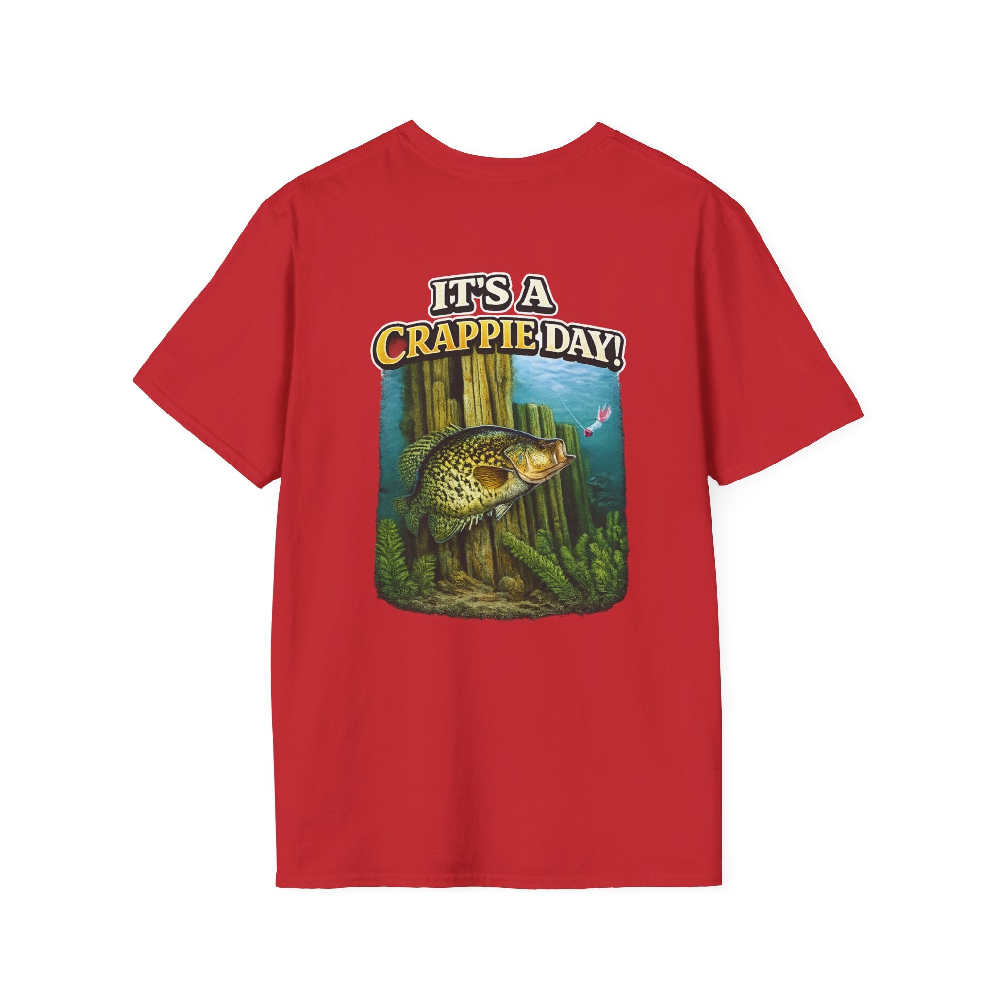 It's a Crappie Day! T-Shirt — Fishing Crappie Graphic Tee