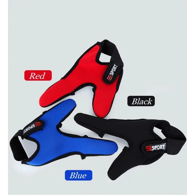 Fishing Gloves 2 Fingers Protector Breathable Anti-Slip Anti-Cut Fishing Gloves Carp Outdoor Fishing Tackle Accessories Supplies