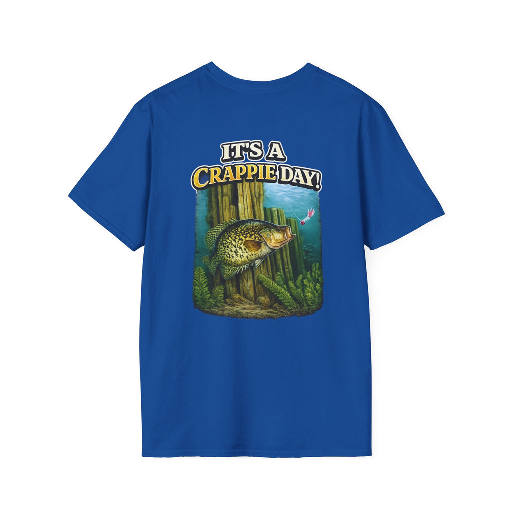It's a Crappie Day! T-Shirt — Fishing Crappie Graphic Tee