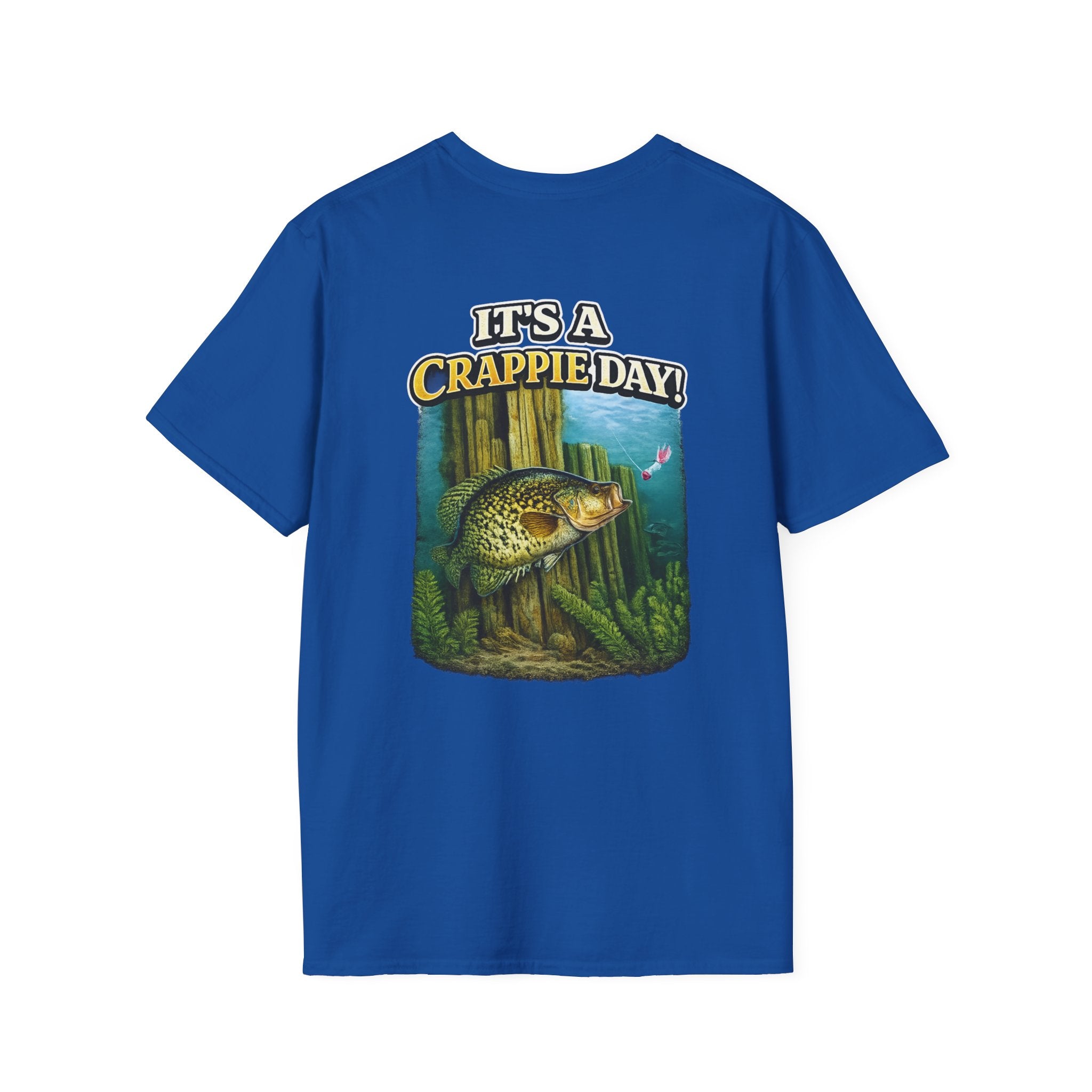 It's a Crappie Day! T-Shirt — Fishing Crappie Graphic Tee