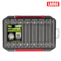 SAMOLLA Double-Sided Compact Tackle Box - Streamline Fishing with Durable, Versatile Organizer for Lures, Hooks, Baits