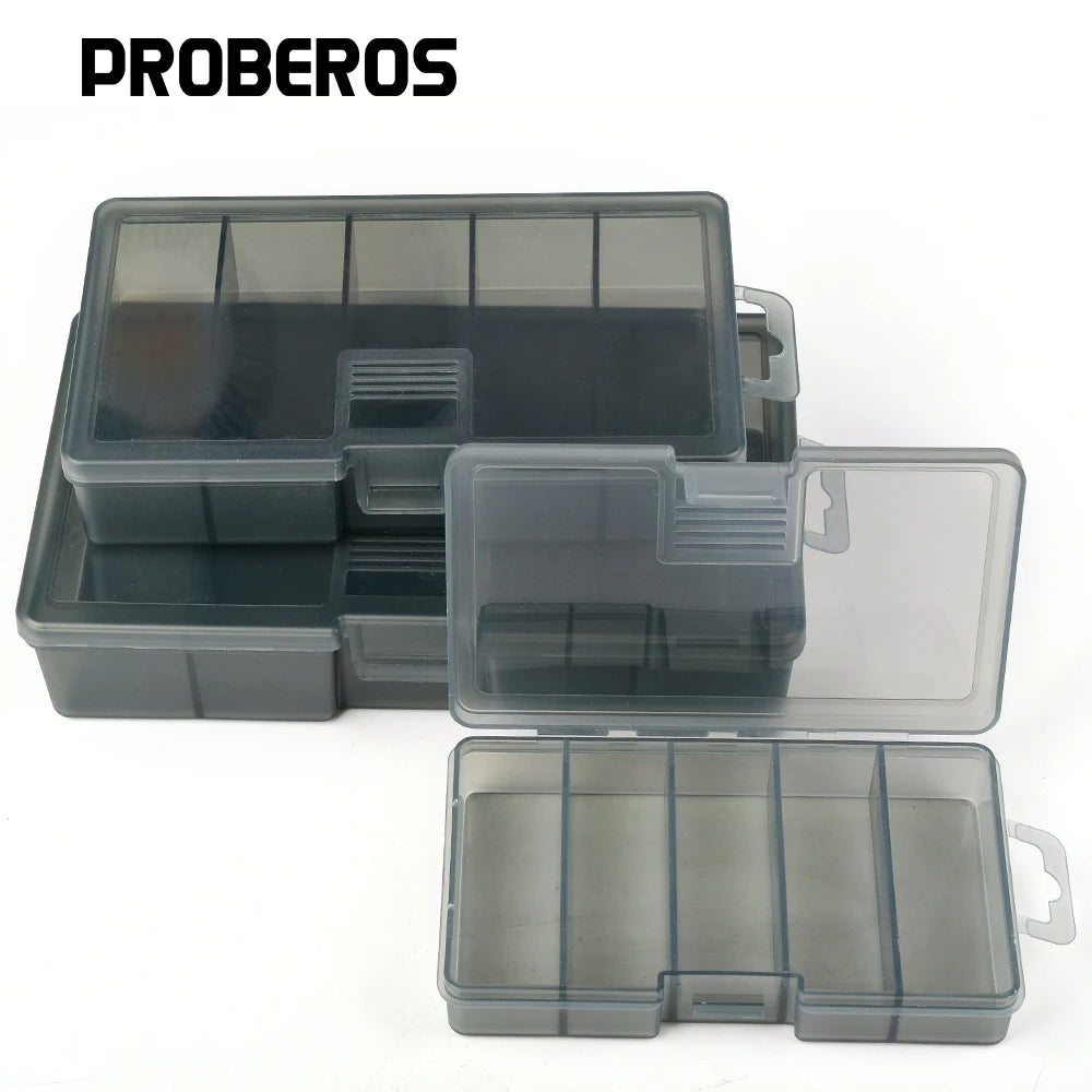 PROBEROS Fishing Tackle Box Large Capacity Fishing Accessories Tool Storage Box Fish Hook Lure Fake Bait Box Fishing Supplies