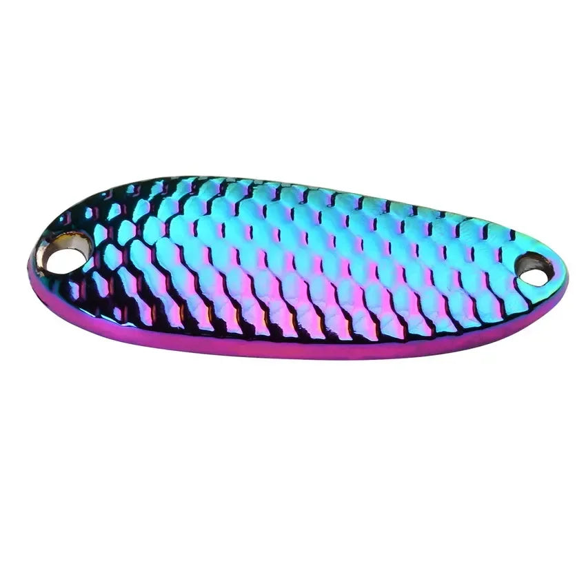 1.5g/2.5g/3.5g/5g Fishing Lures Tackle Metal Spoon Lure Hard Bait Sequins Lure Freshwater Saltwater Wobblers Spinner Spoons