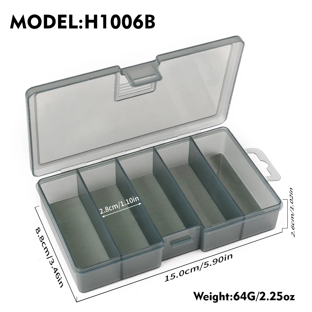 PROBEROS Fishing Tackle Box Large Capacity Fishing Accessories Tool Storage Box Fish Hook Lure Fake Bait Box Fishing Supplies
