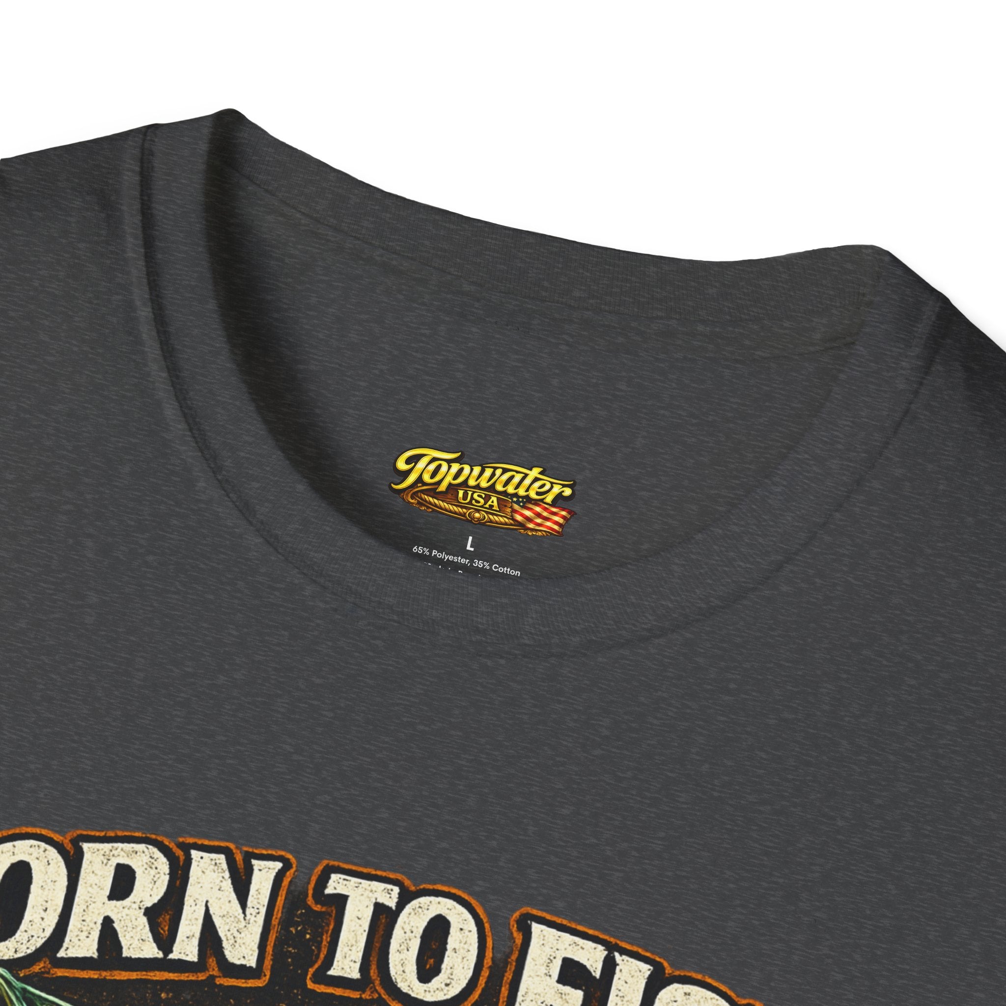 Born to Fish T-Shirt – "Born to Fish, Forced to Work" Fishing Graphic Tee