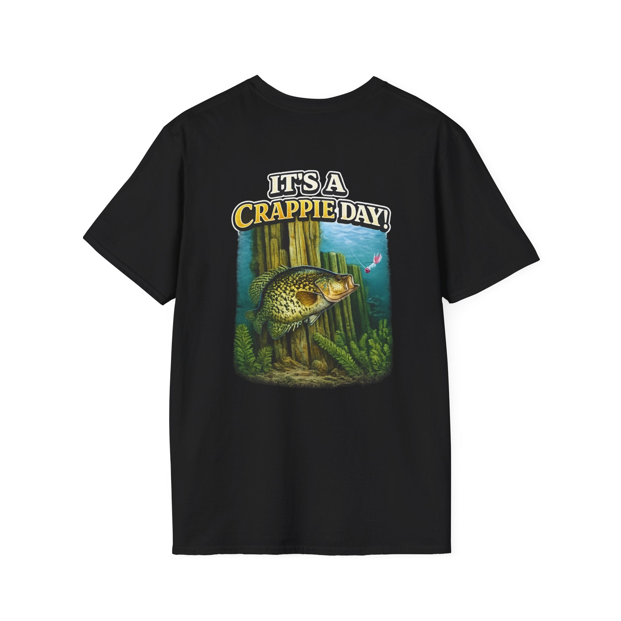 It's a Crappie Day! T-Shirt — Fishing Crappie Graphic Tee
