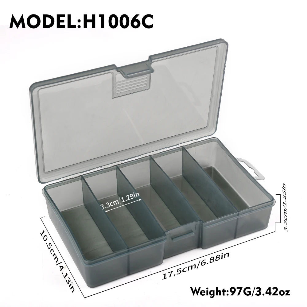 PROBEROS Fishing Tackle Box Large Capacity Fishing Accessories Tool Storage Box Fish Hook Lure Fake Bait Box Fishing Supplies
