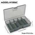 PROBEROS Fishing Tackle Box Large Capacity Fishing Accessories Tool Storage Box Fish Hook Lure Fake Bait Box Fishing Supplies