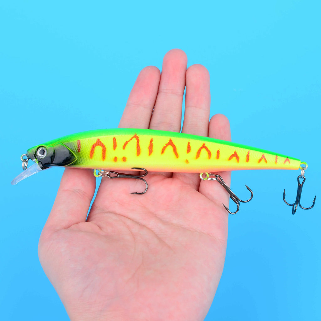1PC Fishing Lure Floating Jerkbait 20g Weight Wobbler 14cm Minnow Bass Pike Tackle