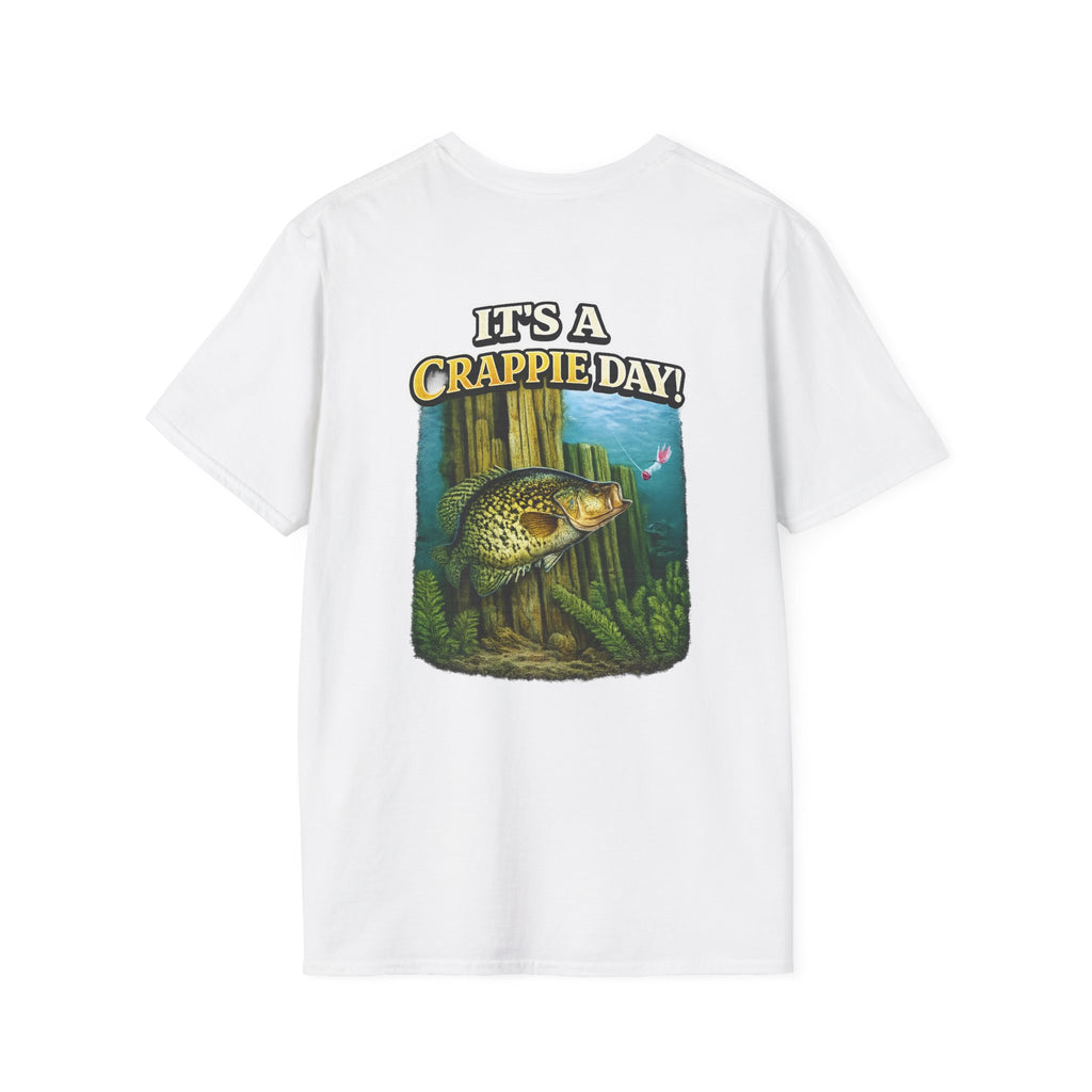 It's a Crappie Day! T-Shirt — Fishing Crappie Graphic Tee