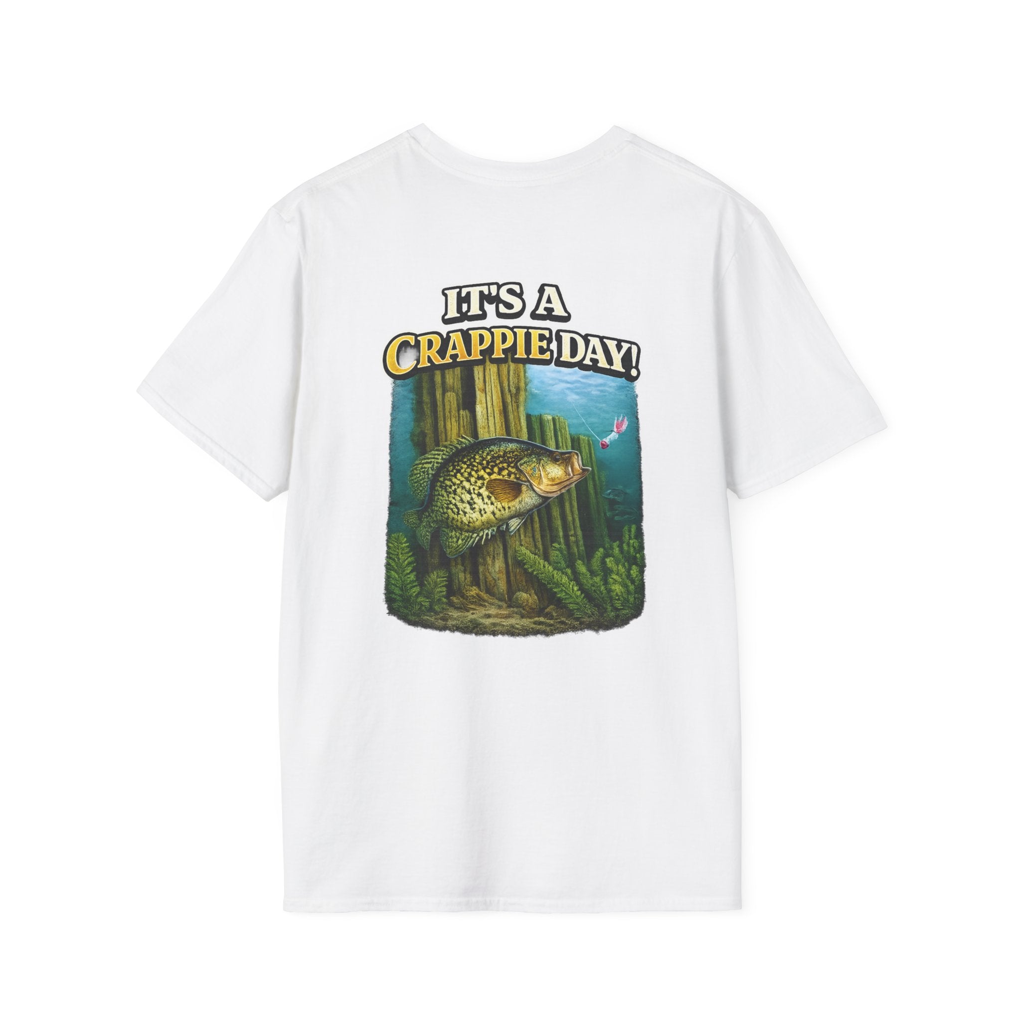 It's a Crappie Day! T-Shirt — Fishing Crappie Graphic Tee