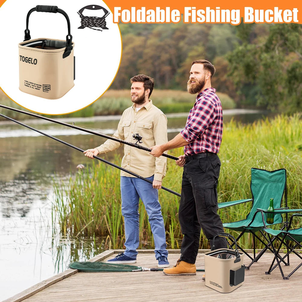 8L/13L Bucket All for Fishing Stuff Fishing Supplies New Accessorie Tackle Articles Accessory Suitcase Good Sports Entertainment