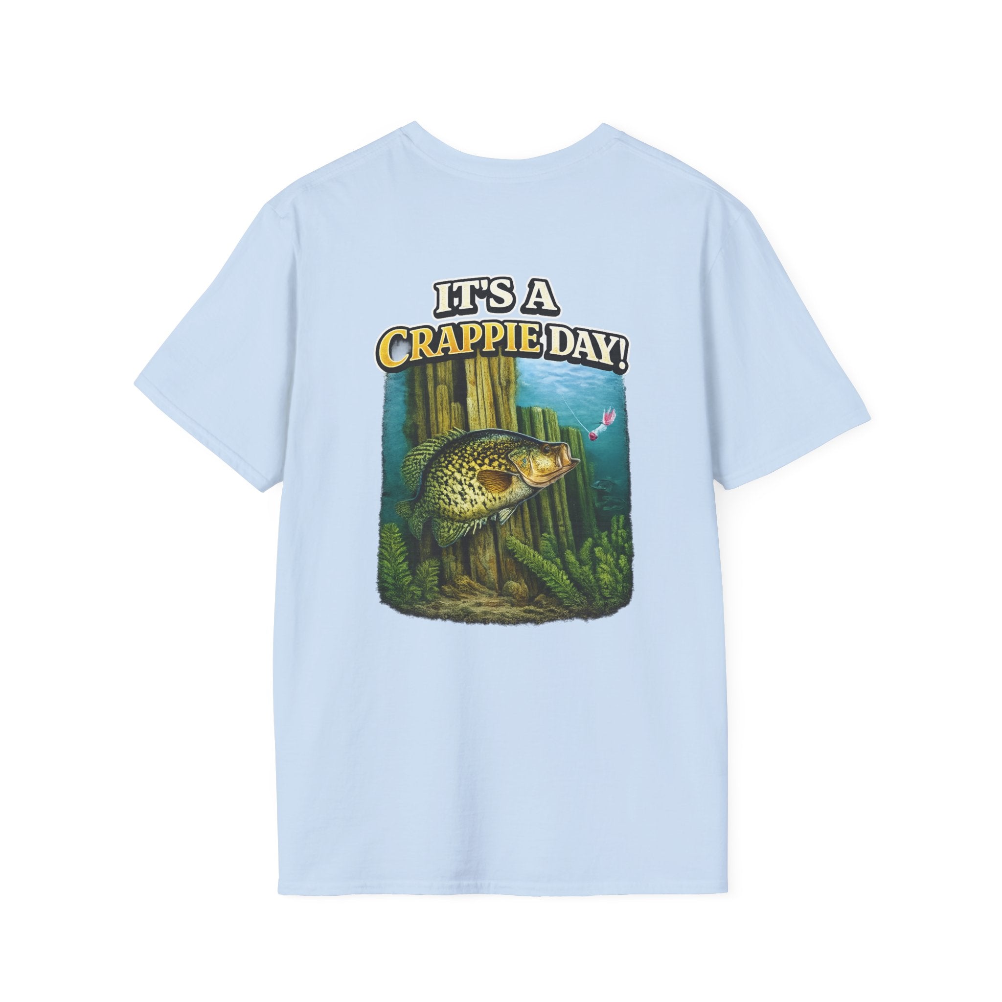 It's a Crappie Day! T-Shirt — Fishing Crappie Graphic Tee
