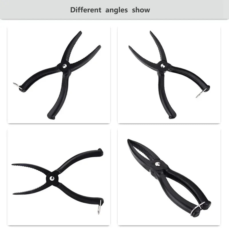 Outdoor Fish Control Device Plastic Clamp Fishing Lip Grip Tool Controller Lure Fish Clamp Non-slip Gripper Plier Supplies Kit
