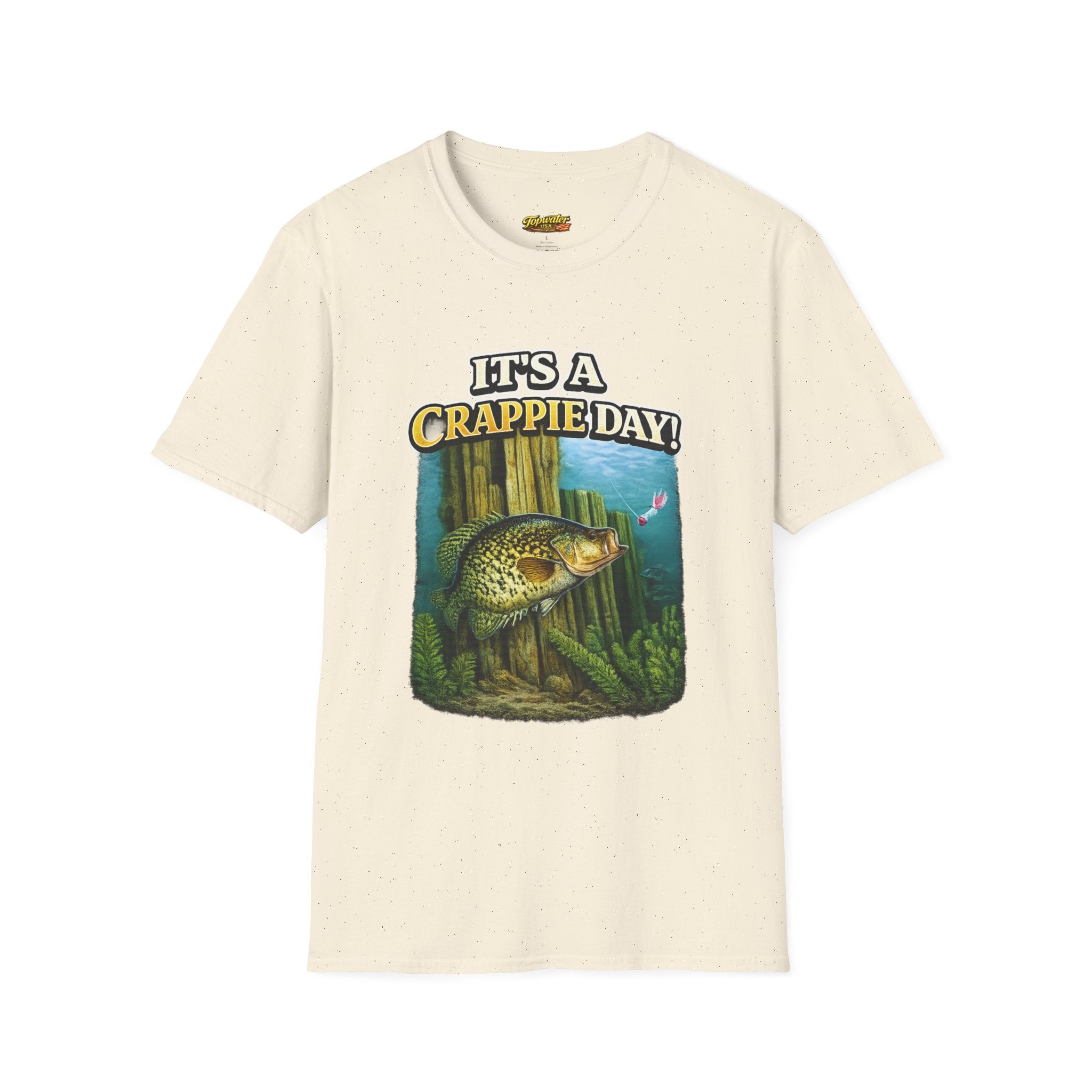 It's a Crappie Day! T-Shirt — Fishing Crappie Graphic Tee