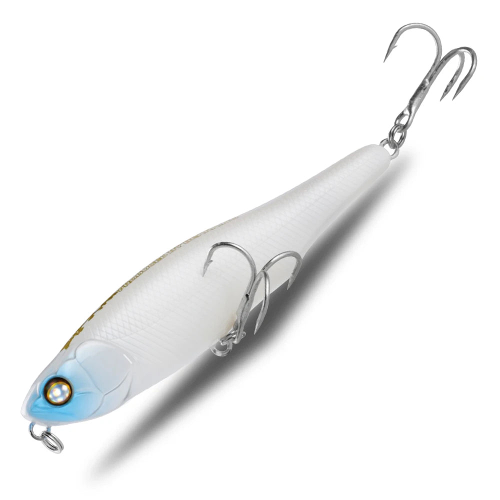 BEARKING 87mm 100mm Topwater Pencil Surface Fishing Lure Walk The Dog Artificial Saltwater Hard Bait Bass Plastic Walker