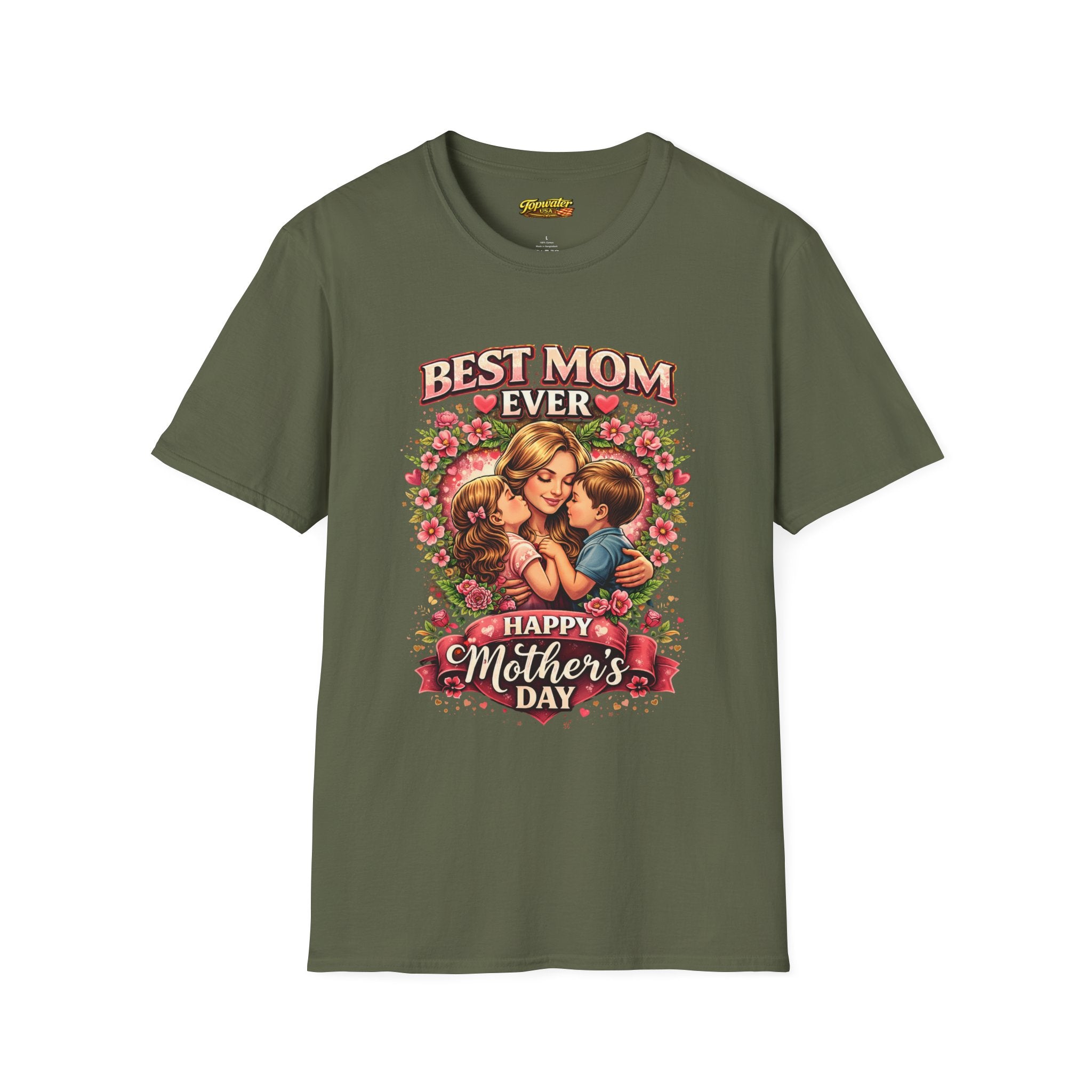Best Mom Ever "Happy Mother’s Day" T-Shirt