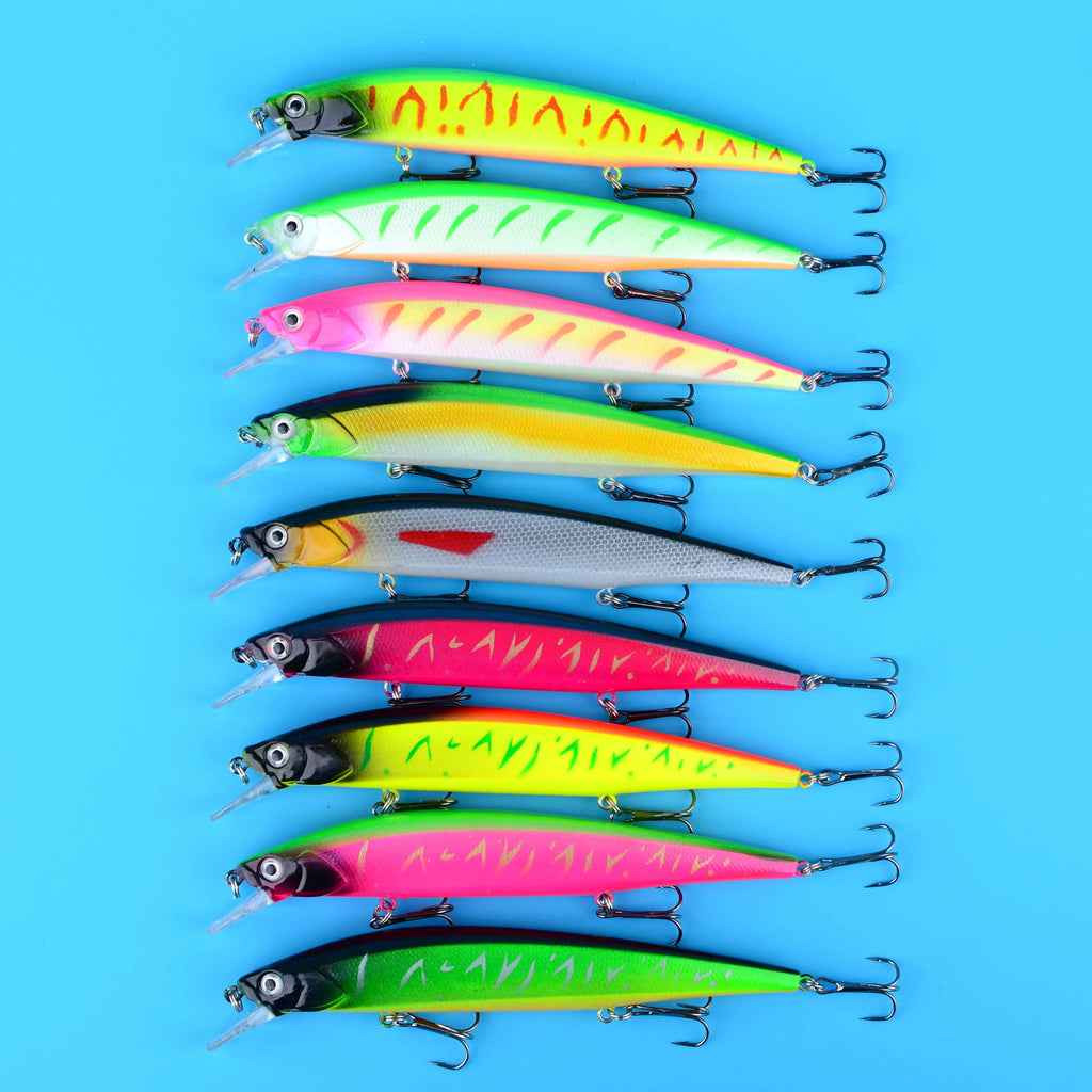1PC Fishing Lure Floating Jerkbait 20g Weight Wobbler 14cm Minnow Bass Pike Tackle
