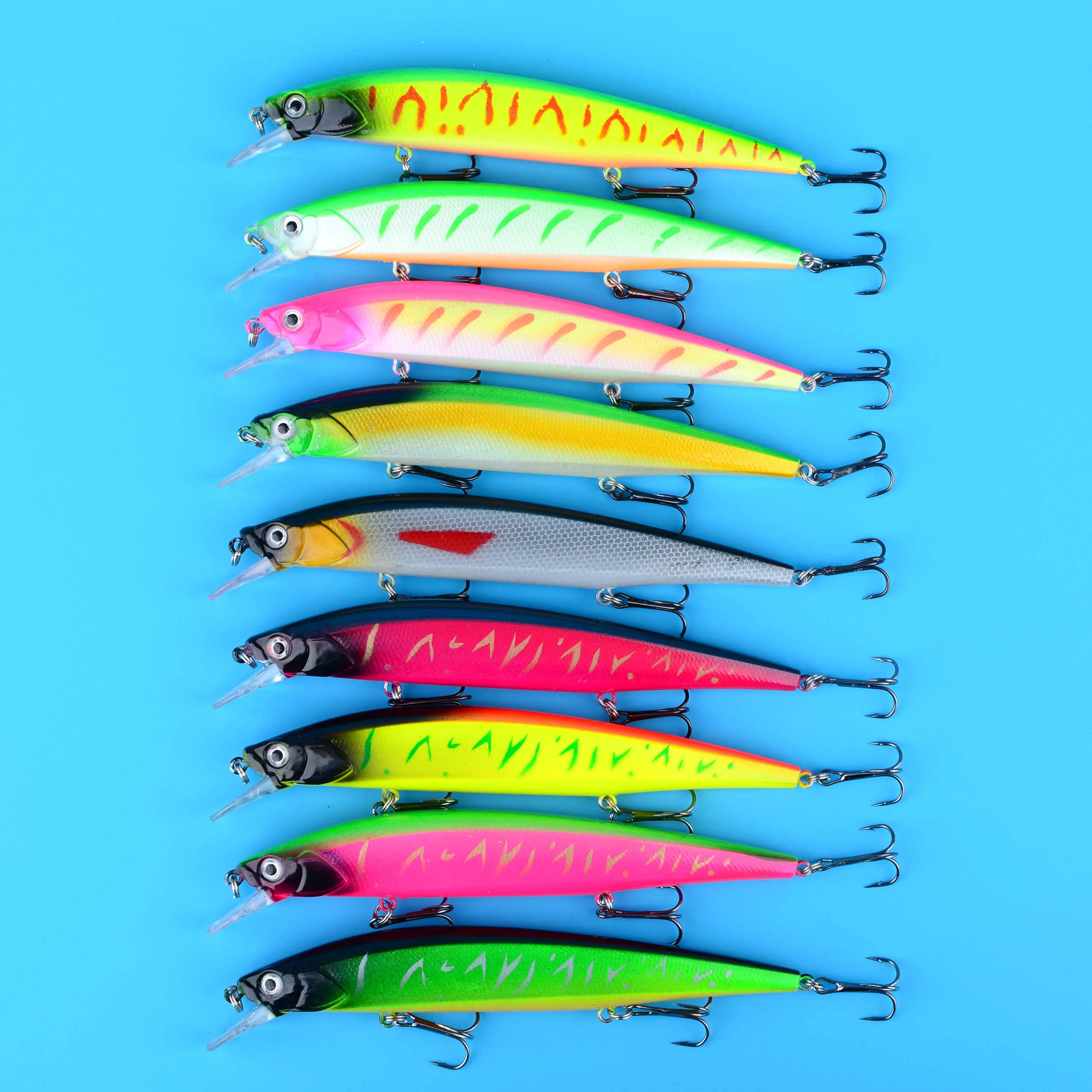1PC Fishing Lure Floating Jerkbait 20g Weight Wobbler 14cm Minnow Bass Pike Tackle