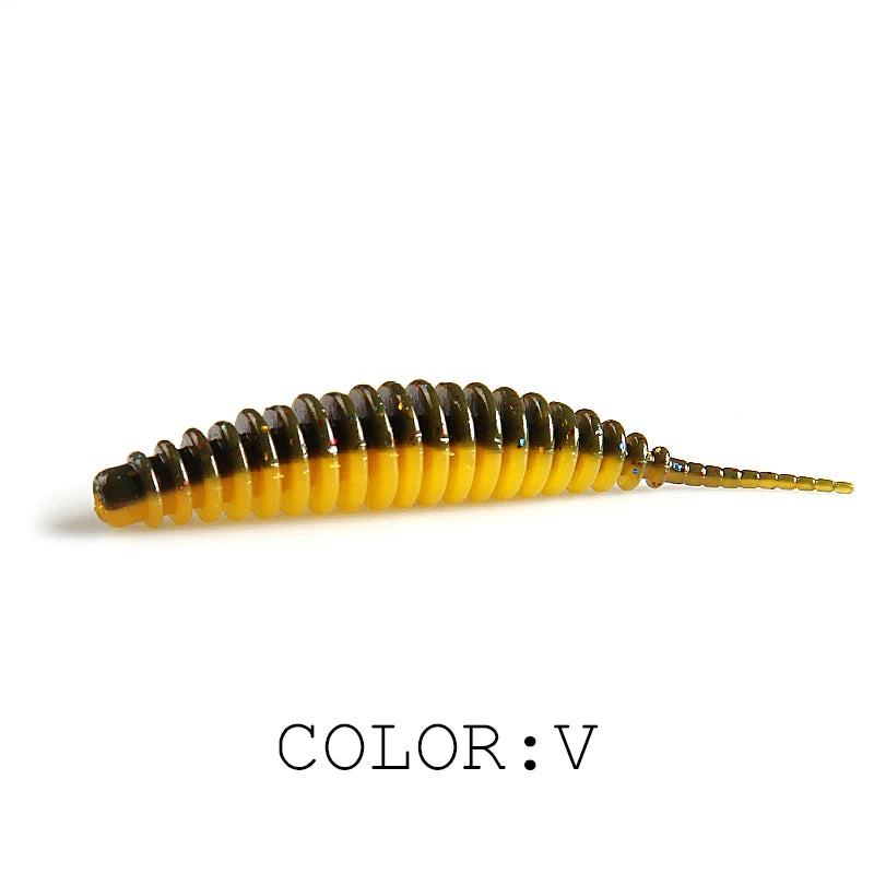 2023 Supercontinent worm bait soft bait Tanta 49mm 65mm fishing lures Pesca carp fishing bass lure Isca artificial PVA