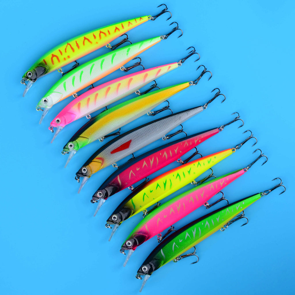 1PC Fishing Lure Floating Jerkbait 20g Weight Wobbler 14cm Minnow Bass Pike Tackle