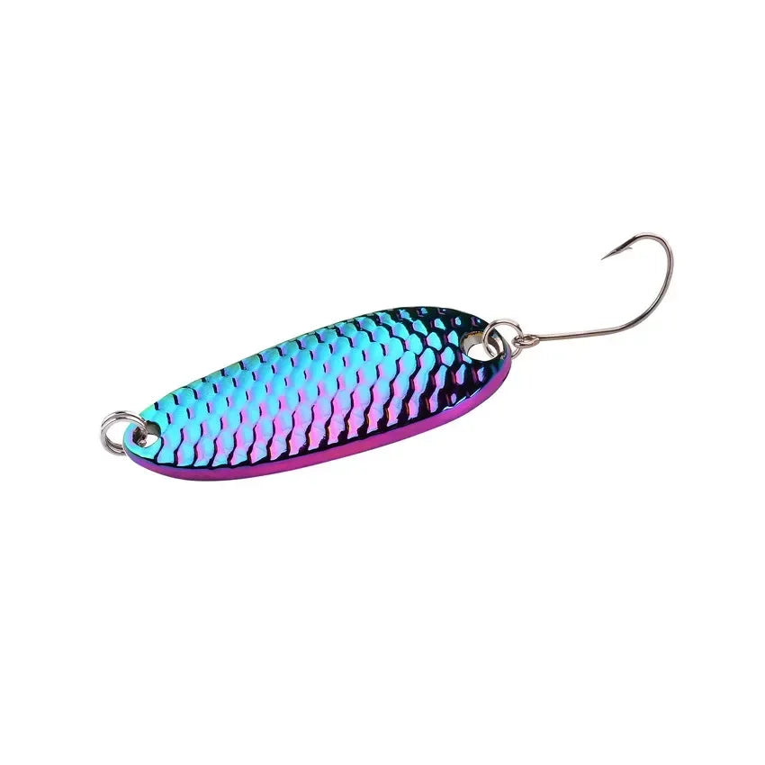 1.5g/2.5g/3.5g/5g Fishing Lures Tackle Metal Spoon Lure Hard Bait Sequins Lure Freshwater Saltwater Wobblers Spinner Spoons