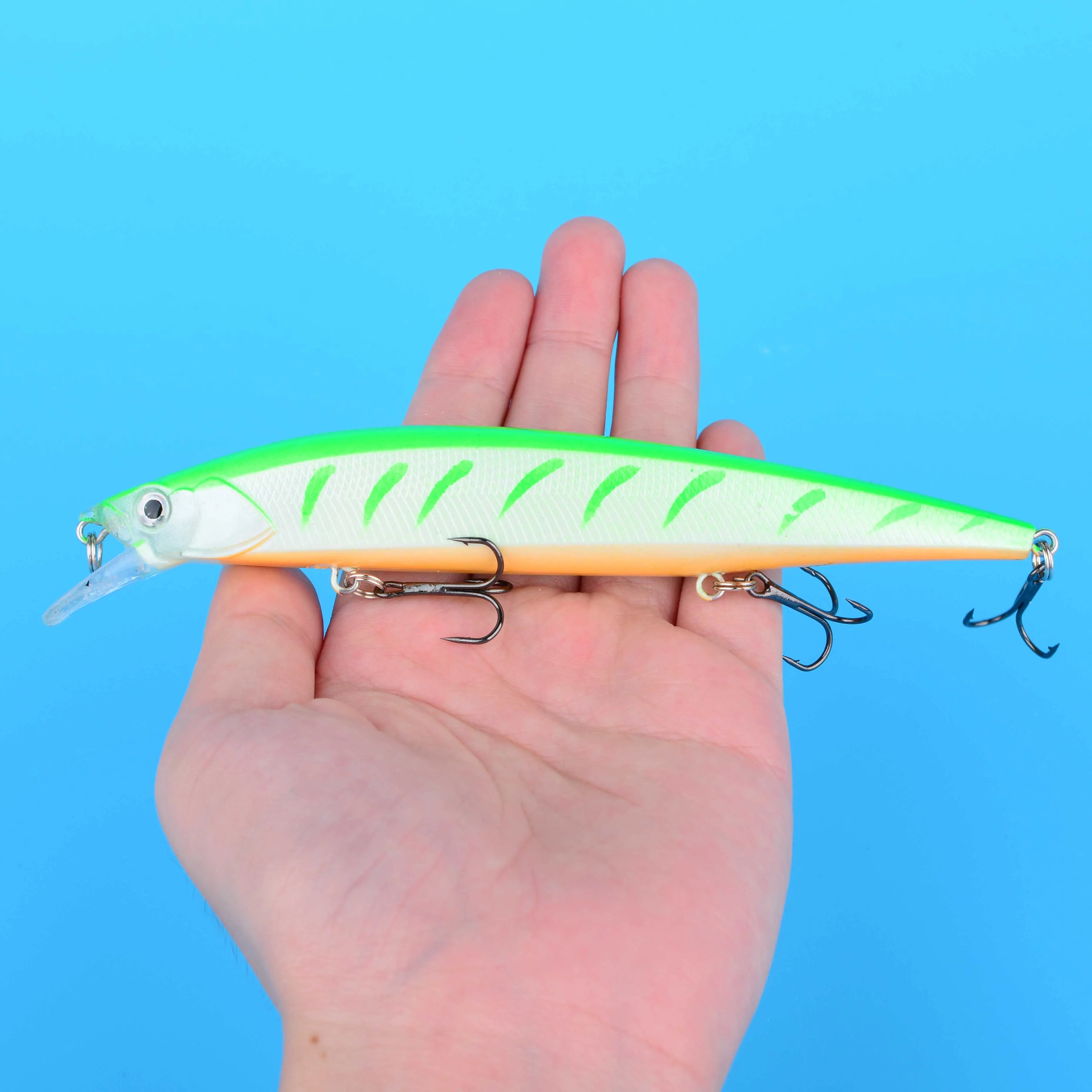 1PC Fishing Lure Floating Jerkbait 20g Weight Wobbler 14cm Minnow Bass Pike Tackle