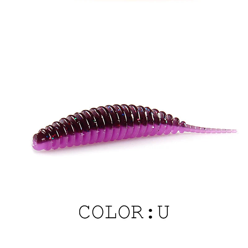 2023 Supercontinent worm bait soft bait Tanta 49mm 65mm fishing lures Pesca carp fishing bass lure Isca artificial PVA