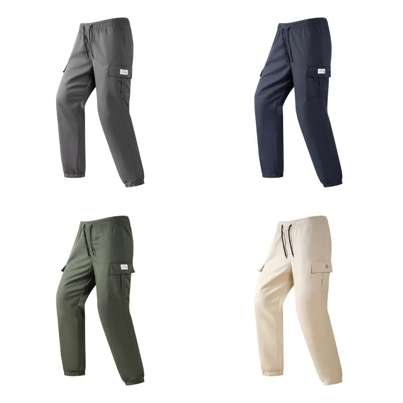 Outdoor Fishing Casual Fashion Versatile Pants Men's Trendy Loose Comfortable Breathable Sports and Leisure Legged Pants