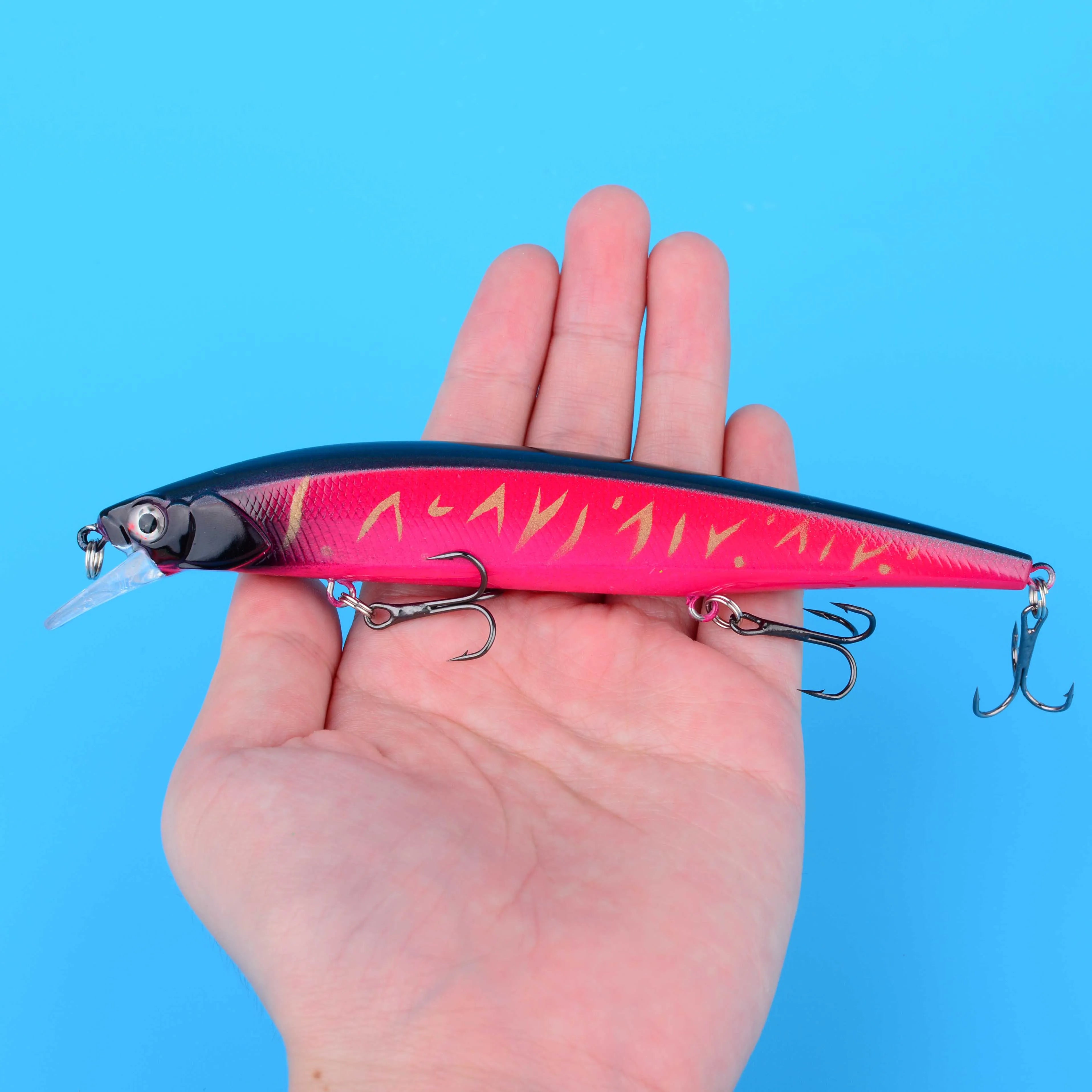 1PC Fishing Lure Floating Jerkbait 20g Weight Wobbler 14cm Minnow Bass Pike Tackle