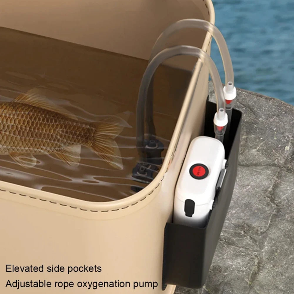 8L/13L Bucket All for Fishing Stuff Fishing Supplies New Accessorie Tackle Articles Accessory Suitcase Good Sports Entertainment